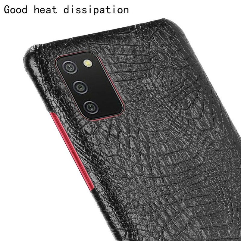 Case Samsung Galaxy A02s Crocodile Skin Effect
