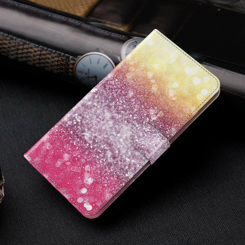 Samsung Galaxy S21 Plus 5G Magenta Glitter Case