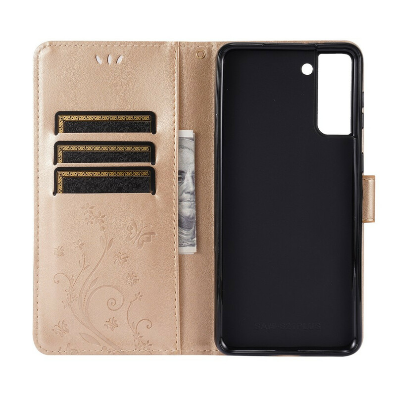 Case Samsug Galaxy S21 Plus 5G Butterflies in the Wind