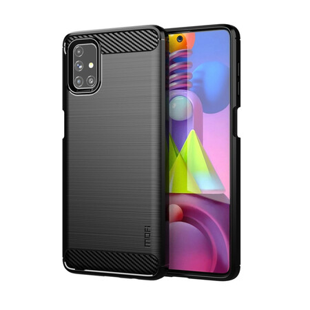 Samsung Galaxy M51 Brushed Carbon Fiber Case MOFI