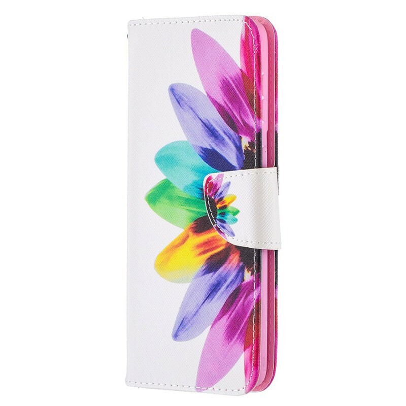 Cover Samsung Galaxy S21 Plus 5G Fleur Aquarelle