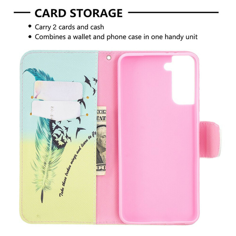 Cover Samsung Galaxy S21 Plus 5G Learn To Fly
