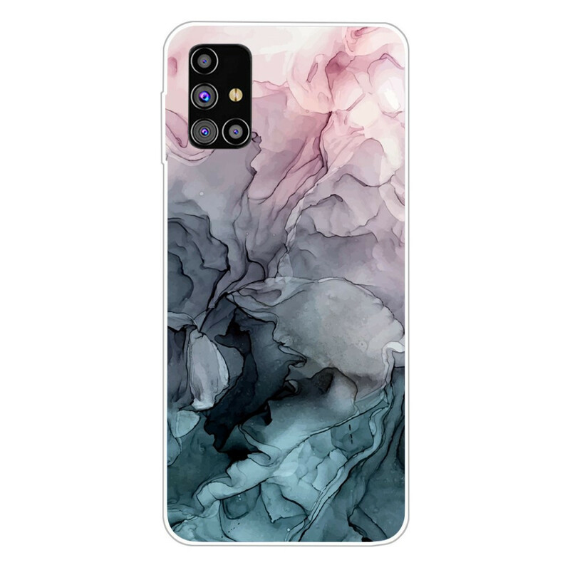 Samsung Galaxy M51 Marble Color Case