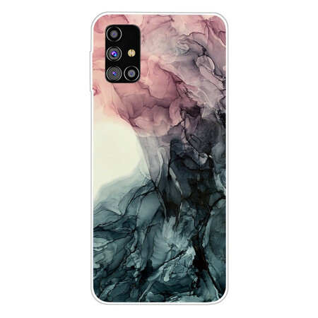 Samsung Galaxy M51 Marble Color Case