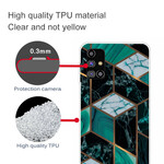 Samsung Galaxy M51 Geometric Marble Case