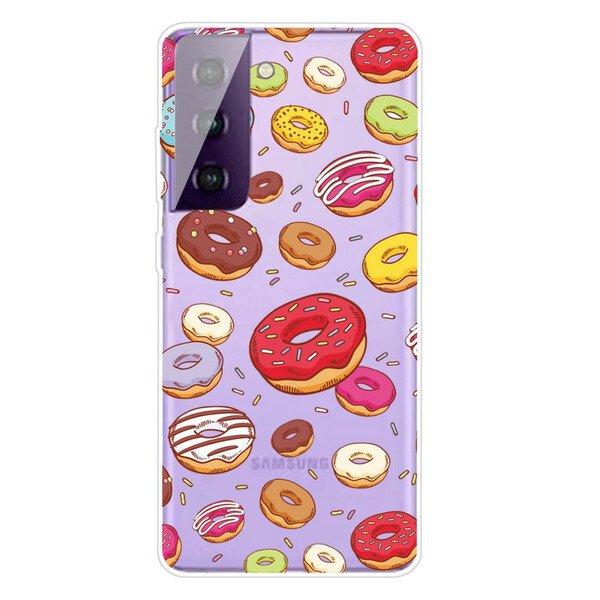Case Samsung Galaxy S21 Plus 5G love Donuts