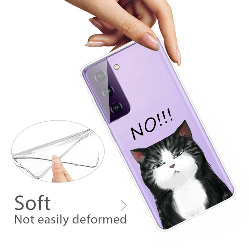 Samsung Galaxy S21 5G Case The Cat That Says No