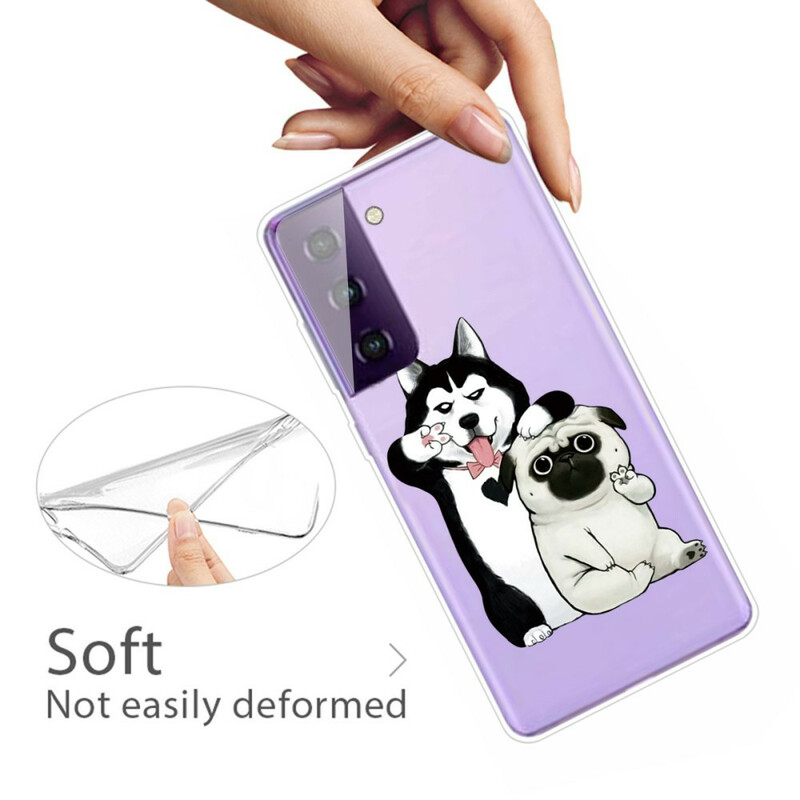 Case Samsung Galaxy S21 5G Funny Dogs