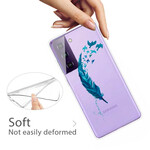 Samsung Galaxy S21 5G Beautiful Feather Case