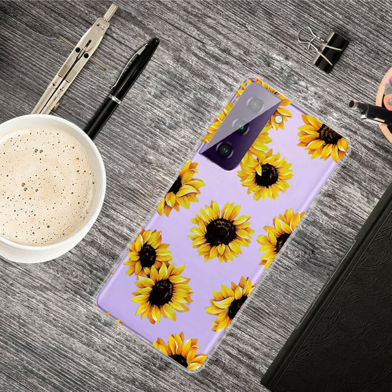 Samsung Galaxy S21 5G Sunflower Case