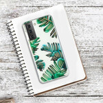 Samsung Galaxy S21 Plus 5G Clear Case Green Leaves