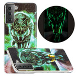 Samsung Galaxy S21 5G Wolf Series Case Fluorescent