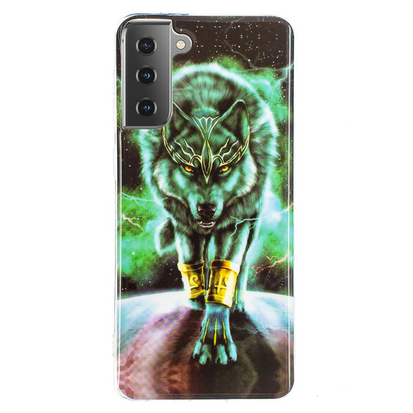 Samsung Galaxy S21 5G Wolf Series Case Fluorescent