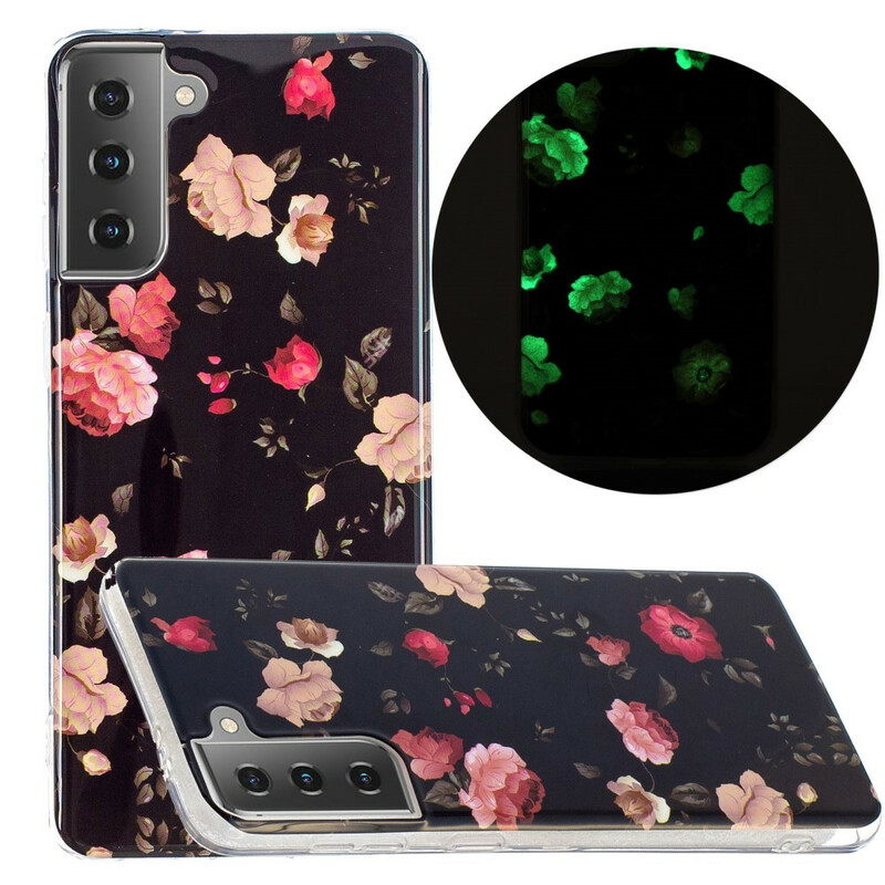Samsung Galaxy S21 5G Case Floralies Series Fluorescent
