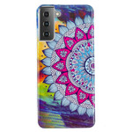 Samsung Galaxy S21 5G Mandala Colorful Fluorescent Case