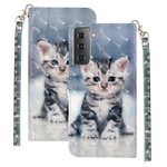 Samsung Galaxy S21 Plus 5G Kitten Light Lanyard Case