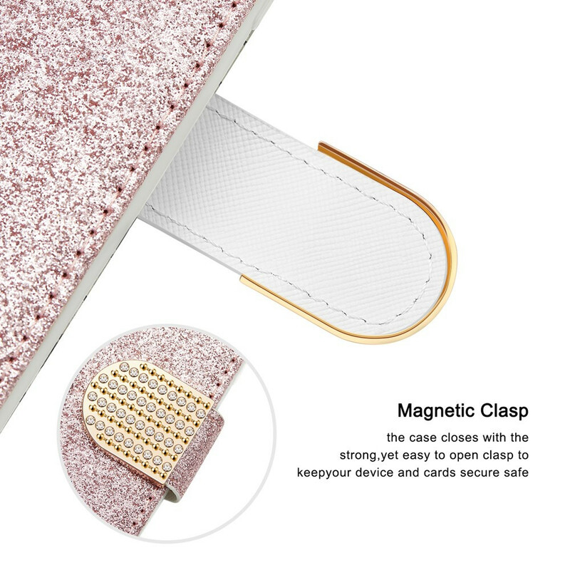 Cover Samsung Galaxy S21 5G Croco Diamants