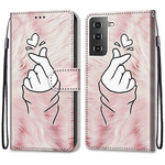 Cover Samsung Galaxy S21 5G Finger Heart