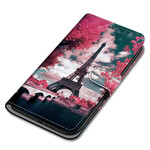 Case Samsung Galaxy S21 5G Paris in Flowers