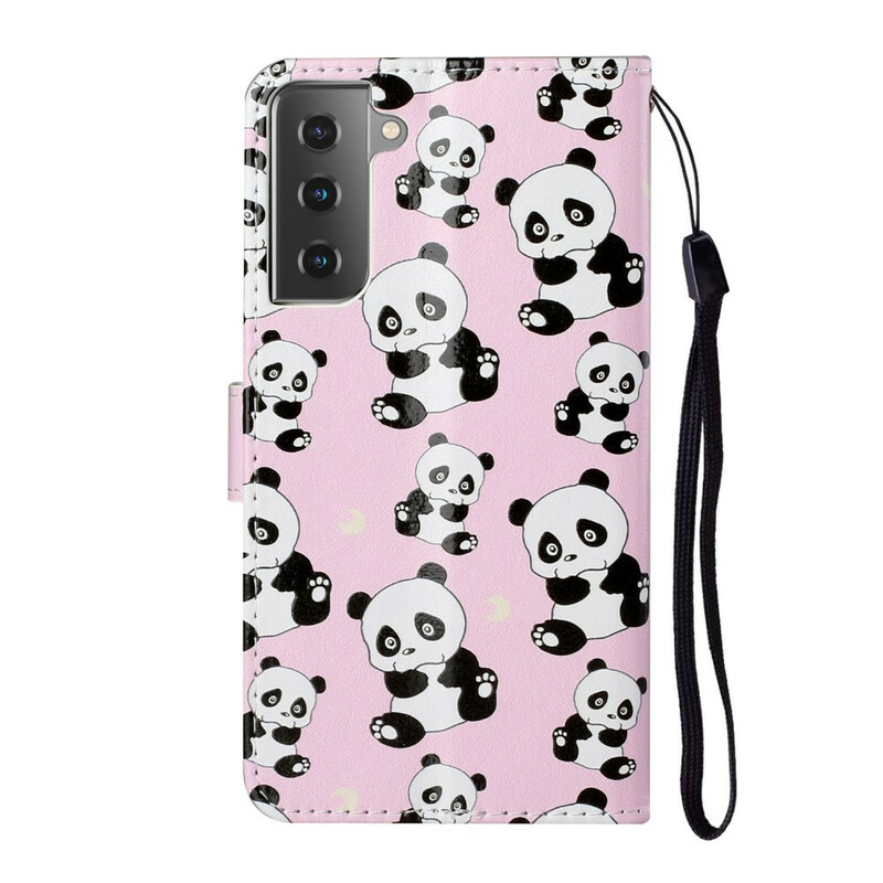 Cover Samsung Galaxy S21 5G Que des Pandas
