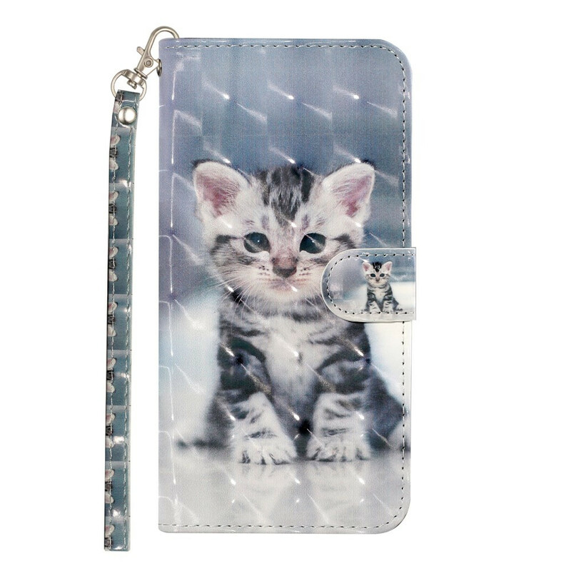 Samsung Galaxy S21 5G Kitten Light Lanyard Case