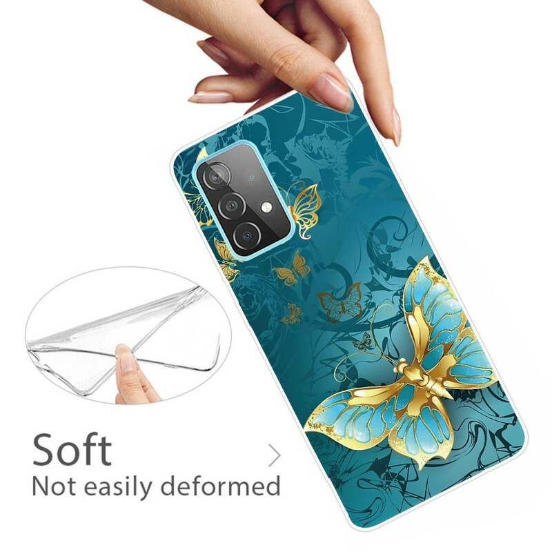 Case Samsung Galaxy A72 5G Flexible Butterflies