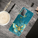 Case Samsung Galaxy A72 5G Flexible Butterflies