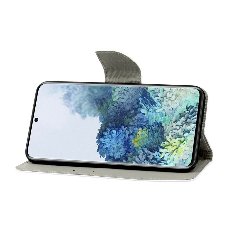 Samsung Galaxy S21 5G Flashy Mandala Strap Case
