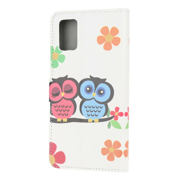 Case Samsung Galaxy A52 5G Couple of Owls