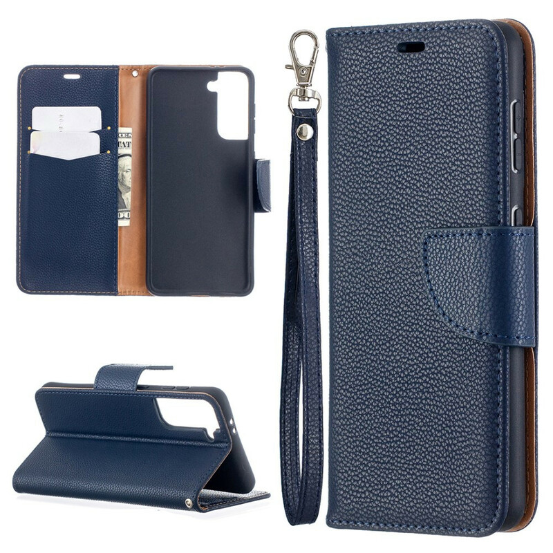 Case Samsung Galaxy S21 5G Lychee Oblique Flap Case Samsung Galaxy S21 5G Lychee Oblique Flap