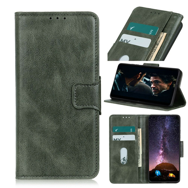 Case Samsung Galaxy A52 5G Leather Effect Reversible Clasp