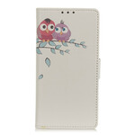 Case Samsung Galaxy A52 5G Couple Of Owls On The Tree