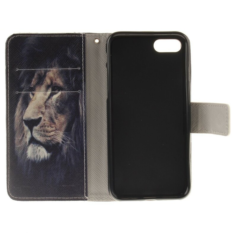 Cover iPhone 7 Dreaming Lion