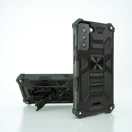 Case Samsung Galaxy S21 5G Bicolore Support Amovible