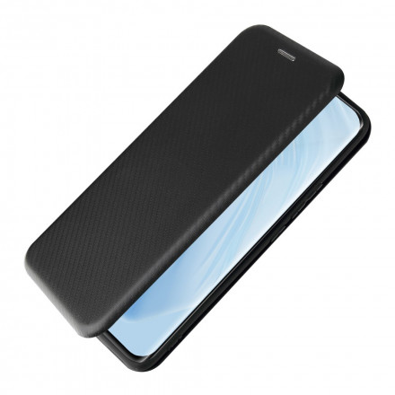 Flip Cover Xiaomi Mi 11 Kohlefaser mit Ring Support