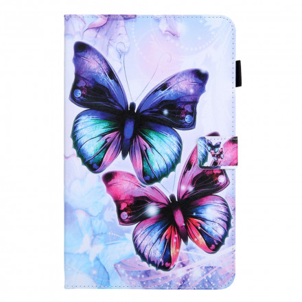 Hülle Samsung Galaxy Tab A7 (2020)) Verzauberte Schmetterlinge