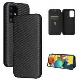 Flip Cover Samsung Galaxy A52 5G Kohlefaser