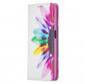 Flip Cover Samsung Galaxy A32 5G Blume Aquarell