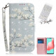 Samsung Galaxy A32 5G Tasche Blumenzweig mit Riemen