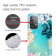 Samsung Galaxy A32 5G Cover Transparent Aquarell Blumen