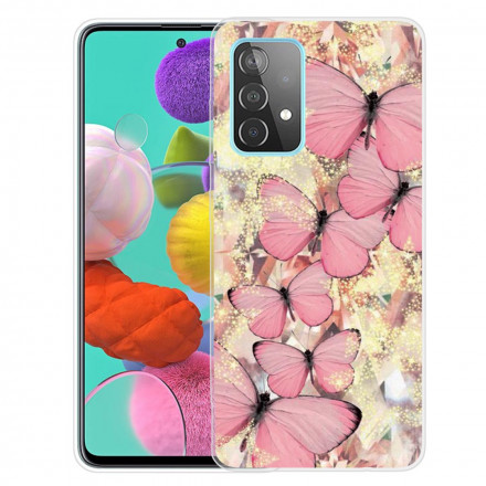 Samsung Galaxy A32 5G Schmetterlinge Cover