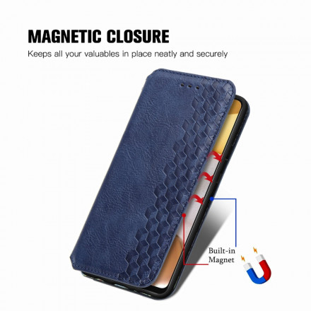 Flip Cover Samsung Galaxy A42 5G Lederoptik Diamant