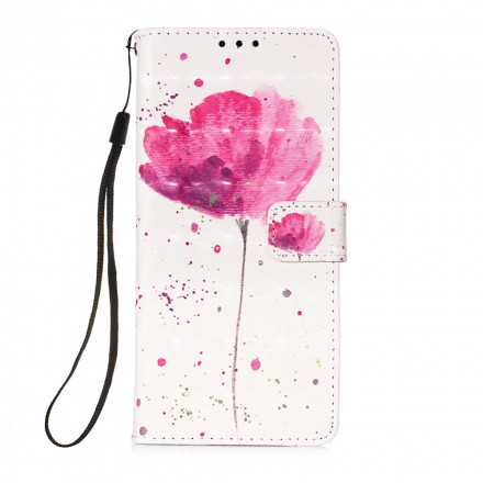 Samsung Galaxy A32 5G Mohnblume Aquarell Tasche