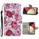 Samsung Galaxy A52 5G Magistralblumen Tasche mit Lanyard
