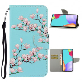 Samsung Galaxy A52 5G Arbrissime Tasche mit Riemen