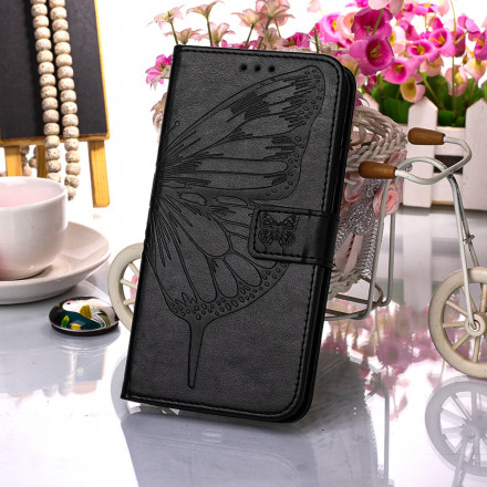 Samsung Galaxy A52 5G Schmetterling Design Tasche mit Riemen