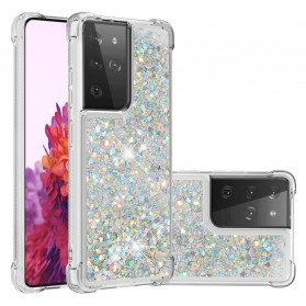Samsung Galaxy S21 Ultra 5G Desires Glitter Cover