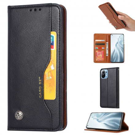 Flip Cover Xiaomi MI 11 Kunstleder Kartenhalter