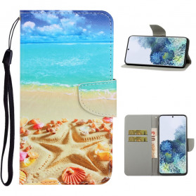 Samsung Galaxy S21 Ultra 5G Hülle aus strukturiertem Kunstleder