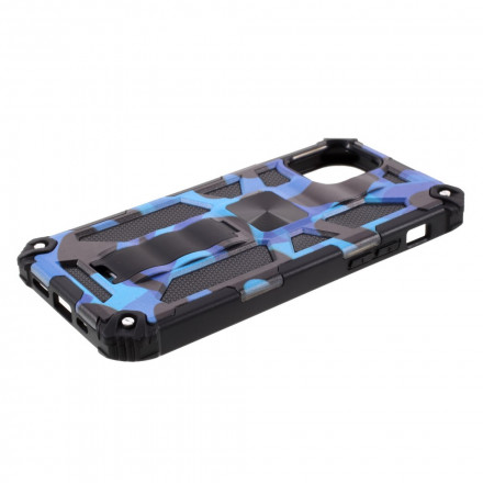 iPhone Cover 12 / 12 Pro Camouflage Abnehmbare Halterung